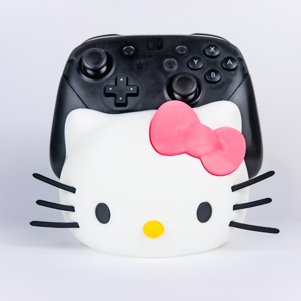 Suporte de Controle Hello Kitty – PS5, PS4, Xbox e Nintendo Switch Pro Controller