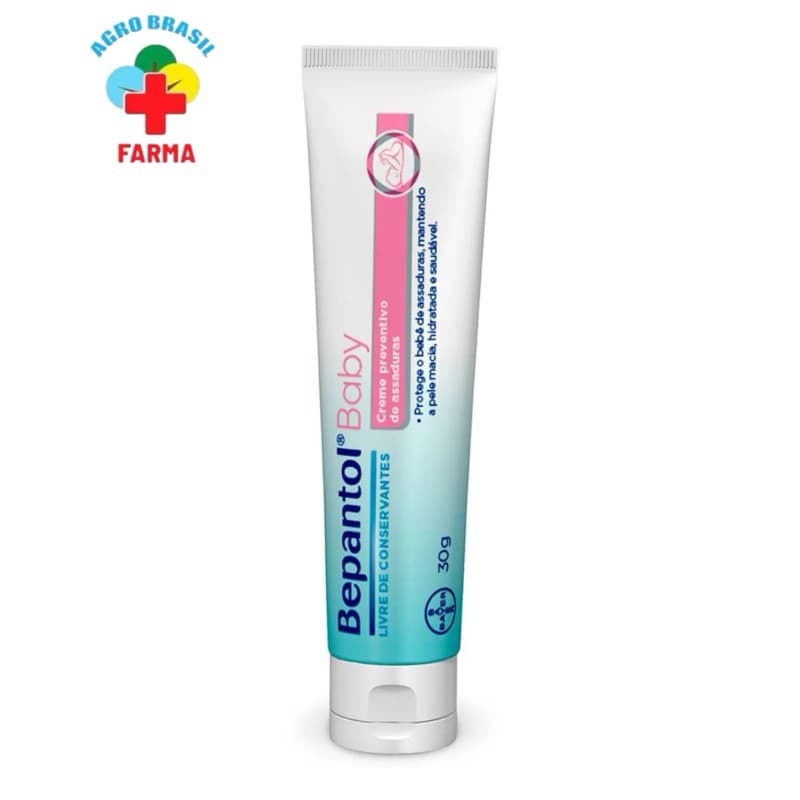 Bepantol Baby Pomada 30g Original Prevenção Assaduras Bebê Hidratação Proteção Pele Sensível