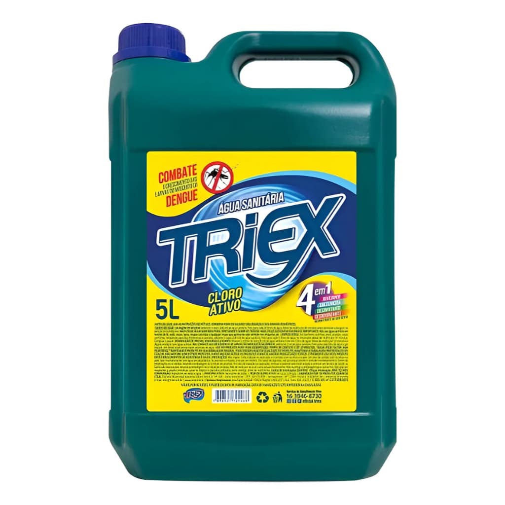 Combo 5L , 10L ou 15L Cloro Ativo Triex