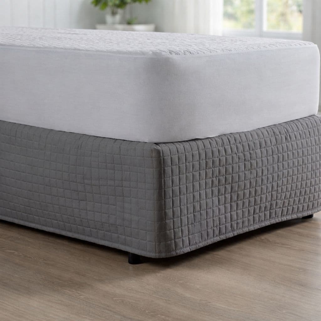 Saia para Cama Box Matelassê Ultrassônico Todos Tamanhos 200 Fios, Solteiro, Casal, Queen e King