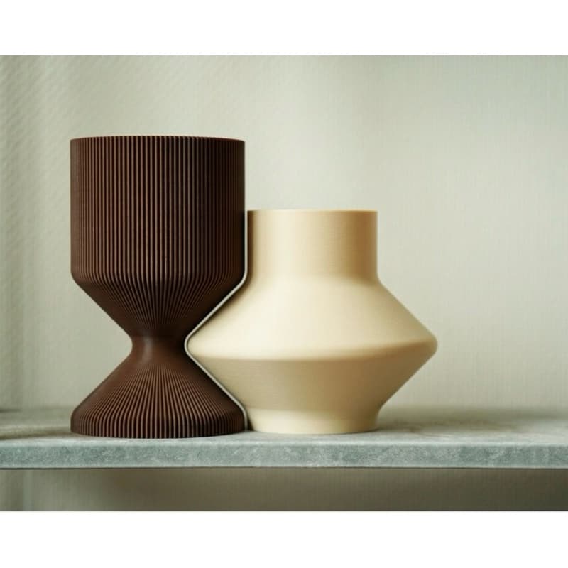 Vasos Decorativos Modernos dupla | Design Elegante Minimalista | Sala Quarto Escritório