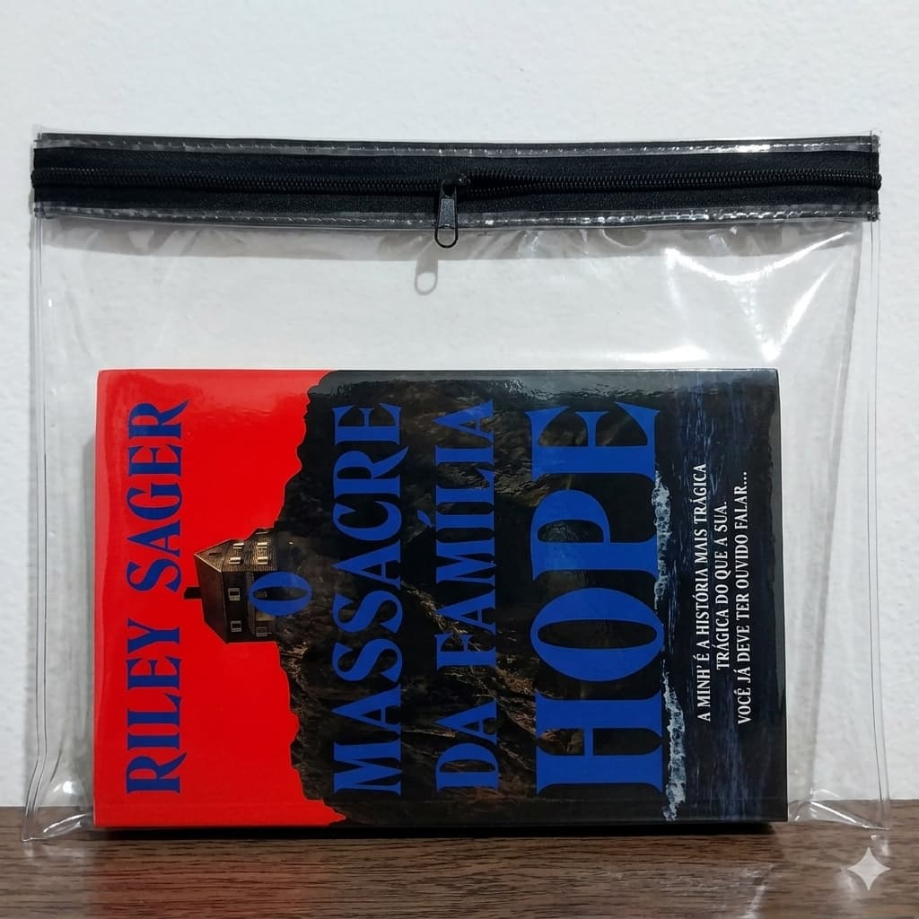 Kit 3 Unidades Protetor de Livros Para Bolsas, Protetor Chuva, Sujeira, Umidade