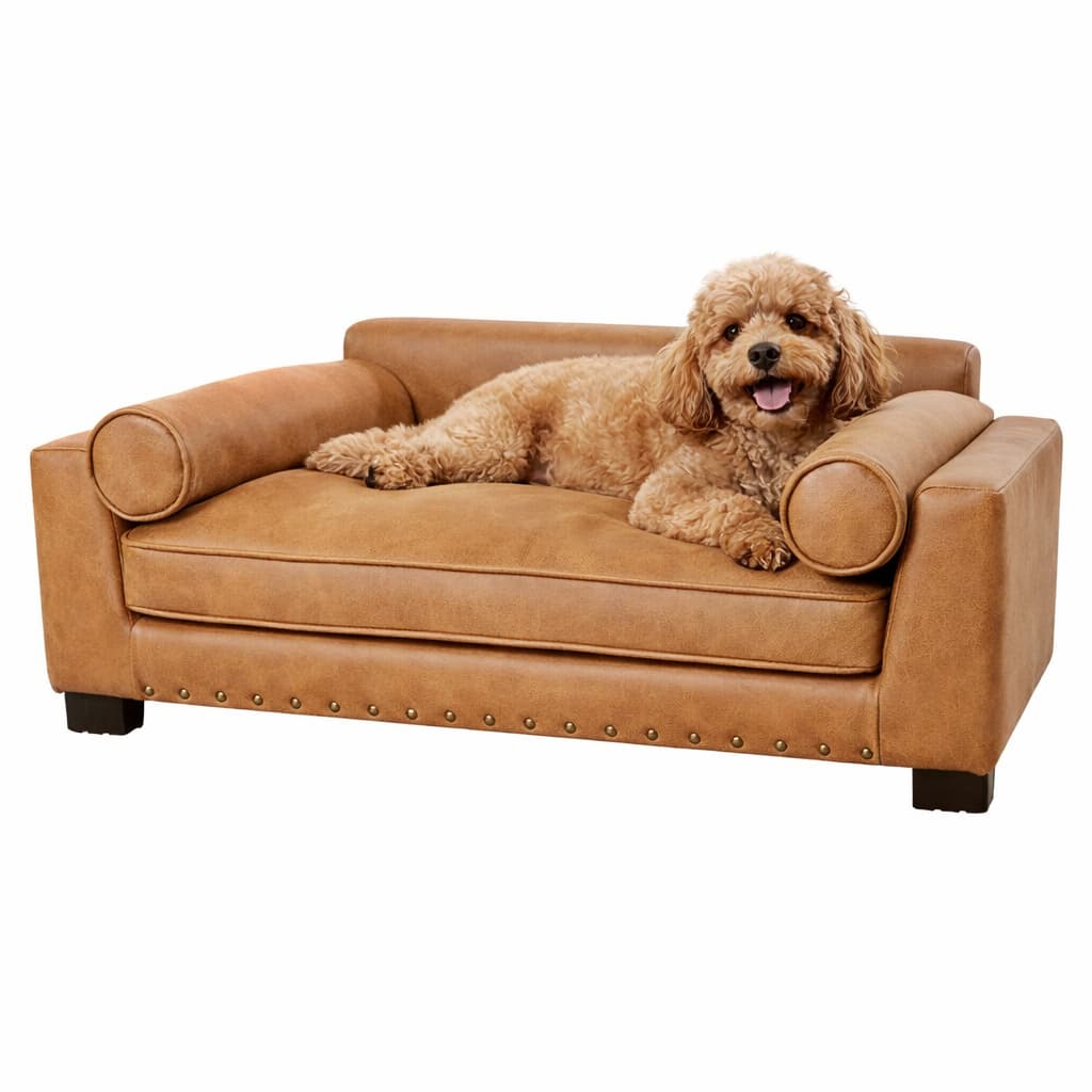 Sofá Pet CONFORT – Cama para Cachorro | Tecido Resistente | Design Sofisticado