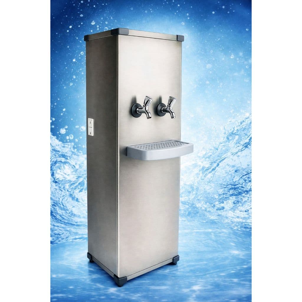 Bebedouro Purificador 25 Litros Em Inox Industrial De Coluna