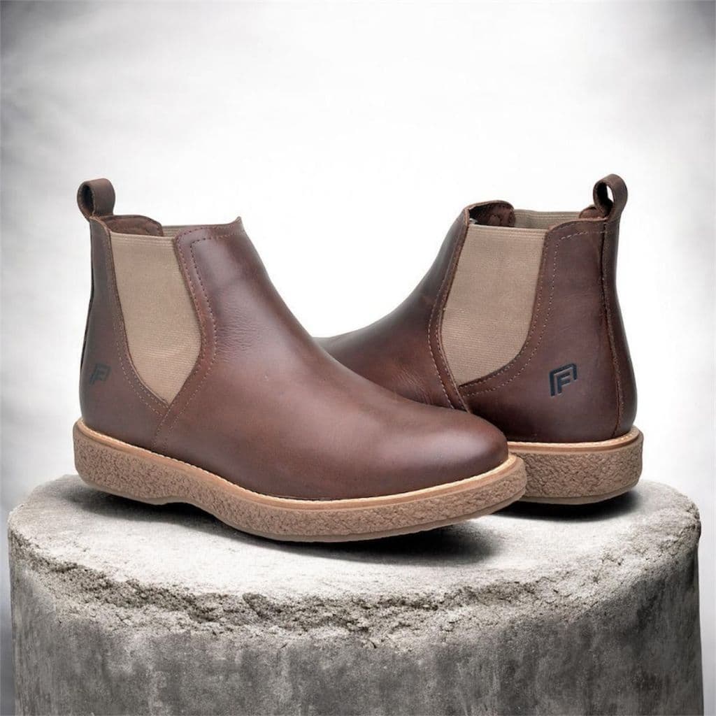 Bota Masculina Botina Coturno Básico Chelsea Tradicional Versatil Confortavel Moderno