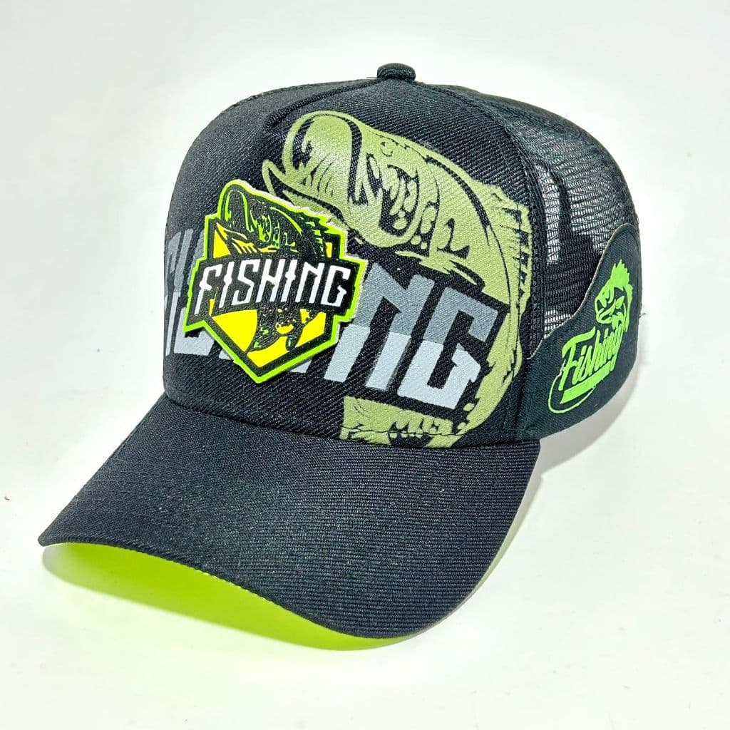 Boné Texas Field Original Trucker Americano de Tela Respirável Confortável Estilo Pesca Country Agro