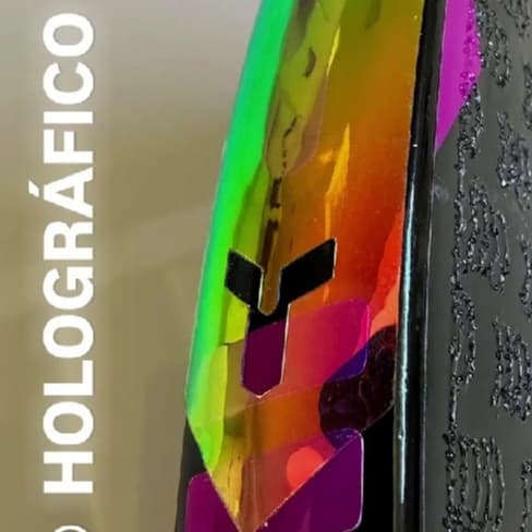 Fita Protetora De Raquete Beach Tenis - holográfica e transparente - ARES PROTECTOR