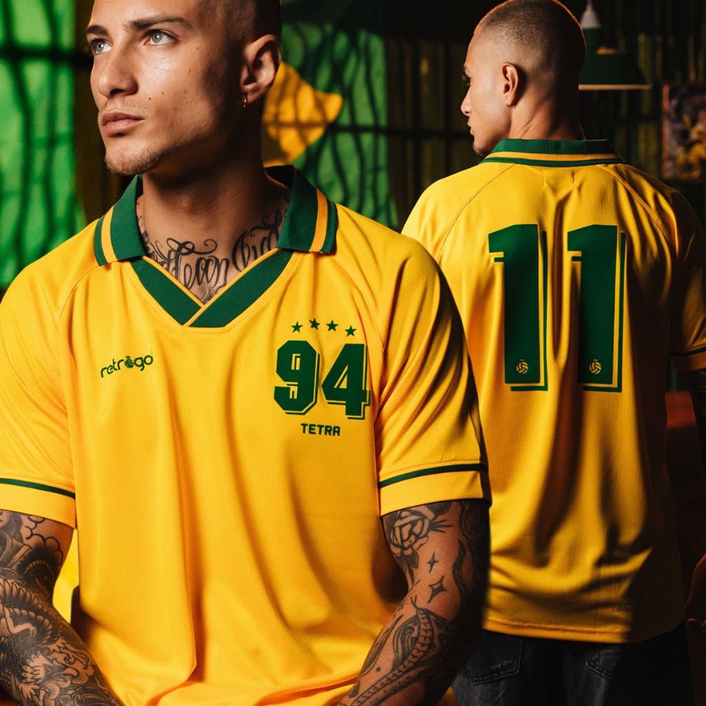 Camisa Brasil 1994 Retrô Masculina