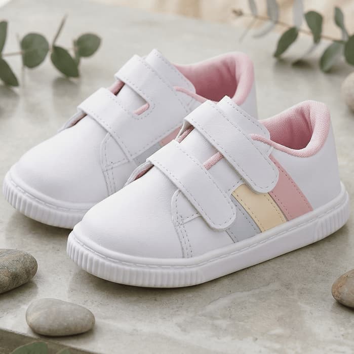 Tênis Infantil Menina Conforto Colorido Feminino