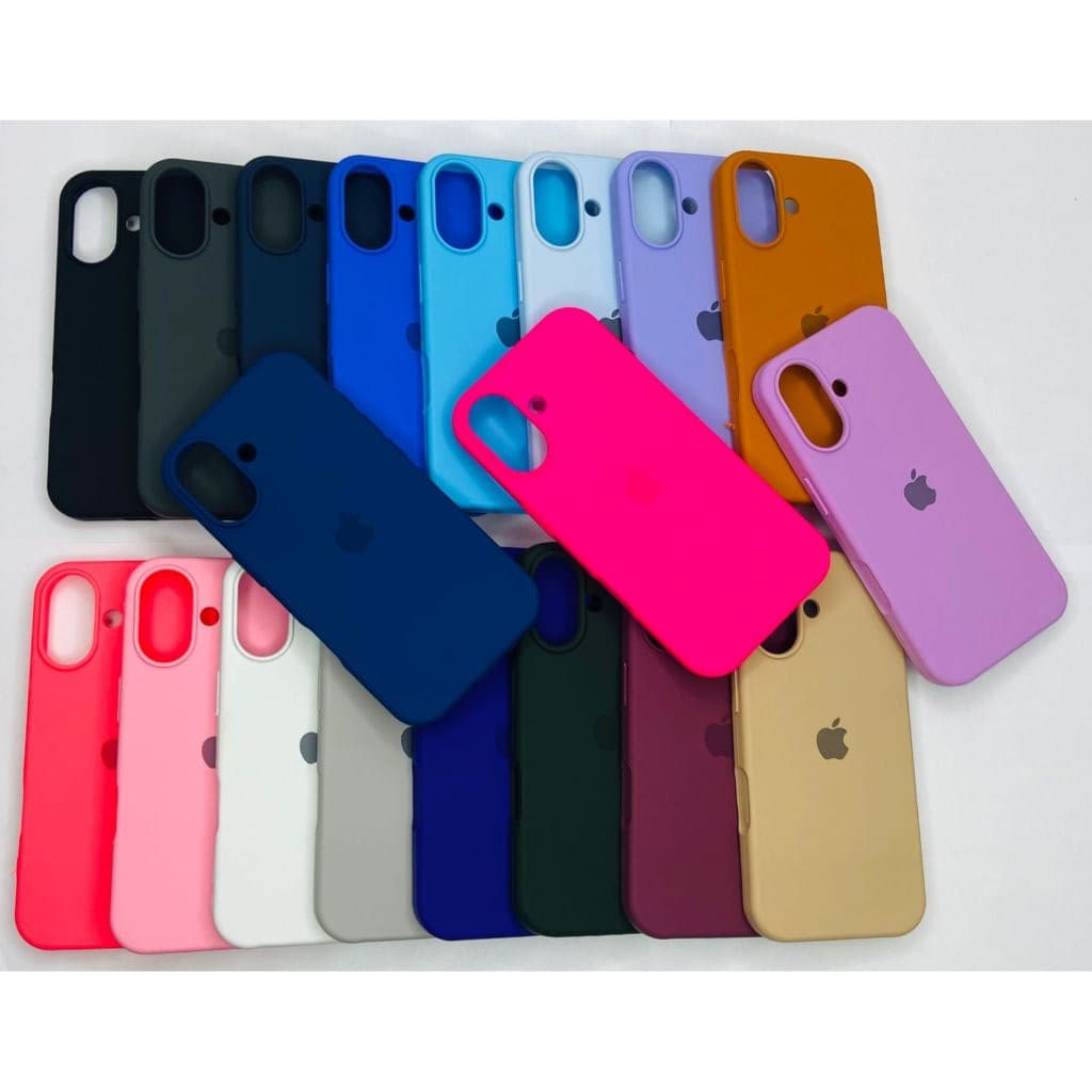 CAPA CAPINHA CASE PARA IPHONE 17 NORMAL A SILICONE INTERIOR AVELUDADA COM CÂMERA ABERTA