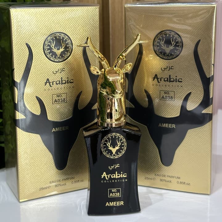 Perfume Árabe Arabic Collection Ameer A038 Masculino Miniatura 25ml