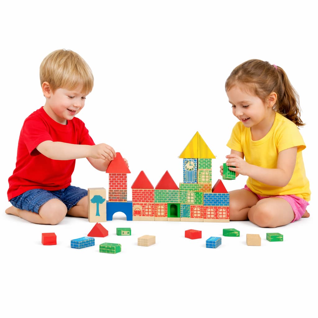 Bloco De Montar Pequeno Construtor CiaBrink