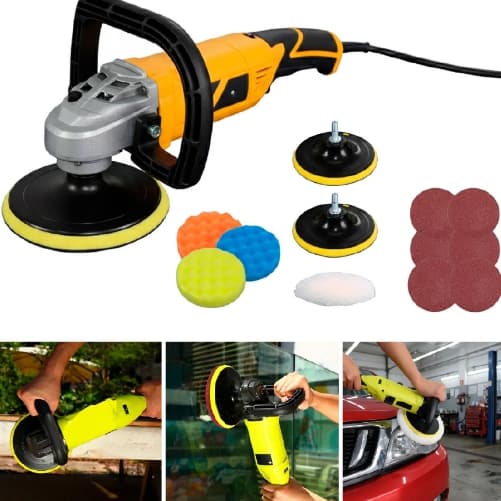 Politriz Angular Automotiva 7 polegadas 1480w Nakasaki Profissional