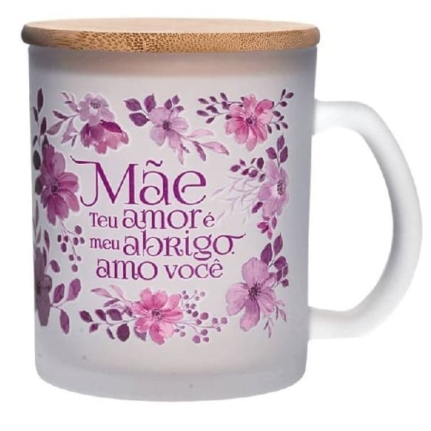 Caneca Criativa Presente Perfeito Promoção 320mL com Tampa