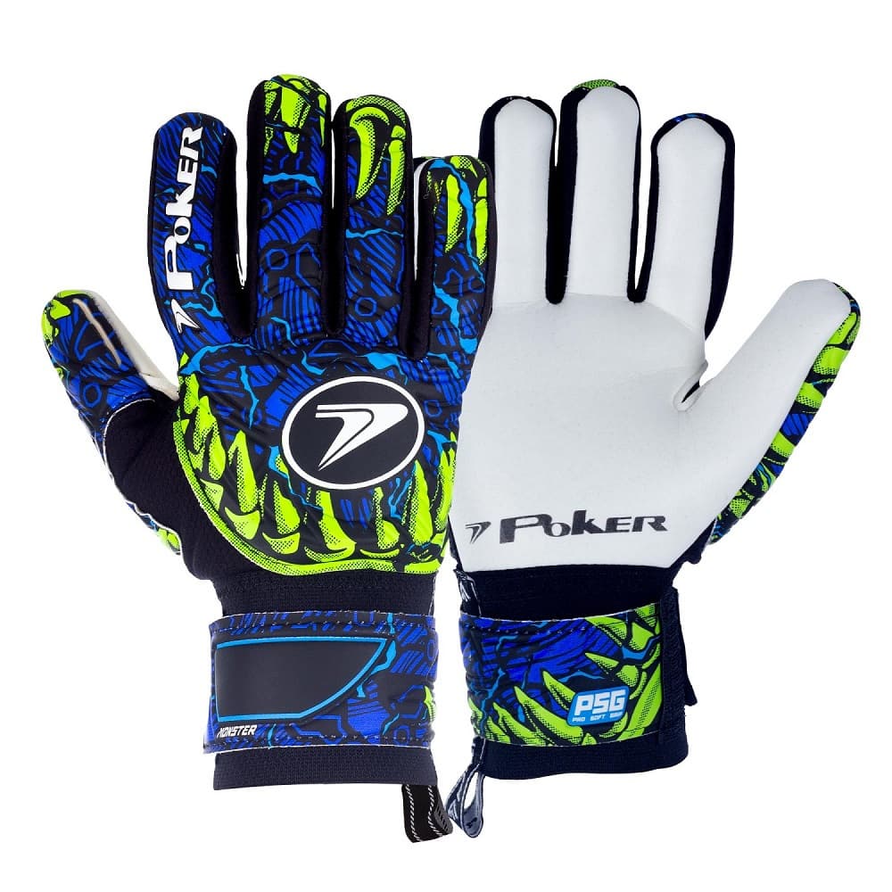 Luva Goleiro Profissional Poker Monster