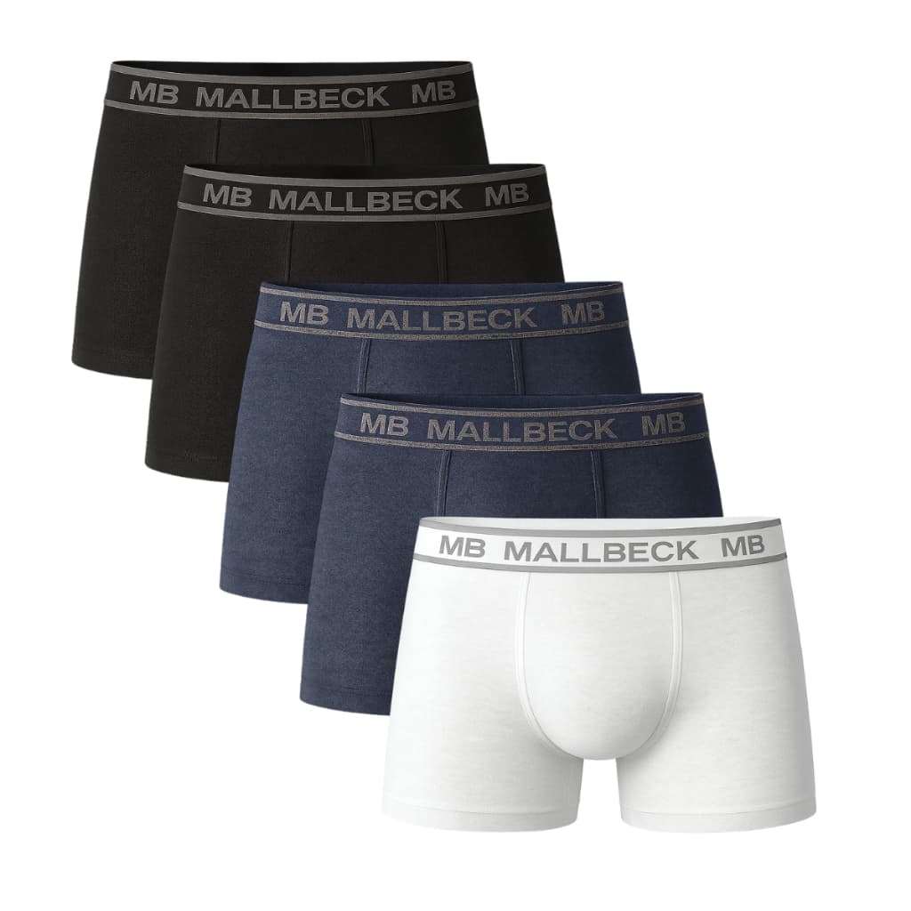 Kit 5 Cuecas Boxer de ALGODÃO Masculina Box Adulto Cueca Cotton PREMIUM