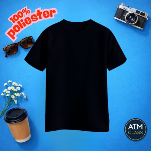Camiseta Camisa Infantil  (100% POLIÉSTER) Diversas Cores Casual Envio Imediato