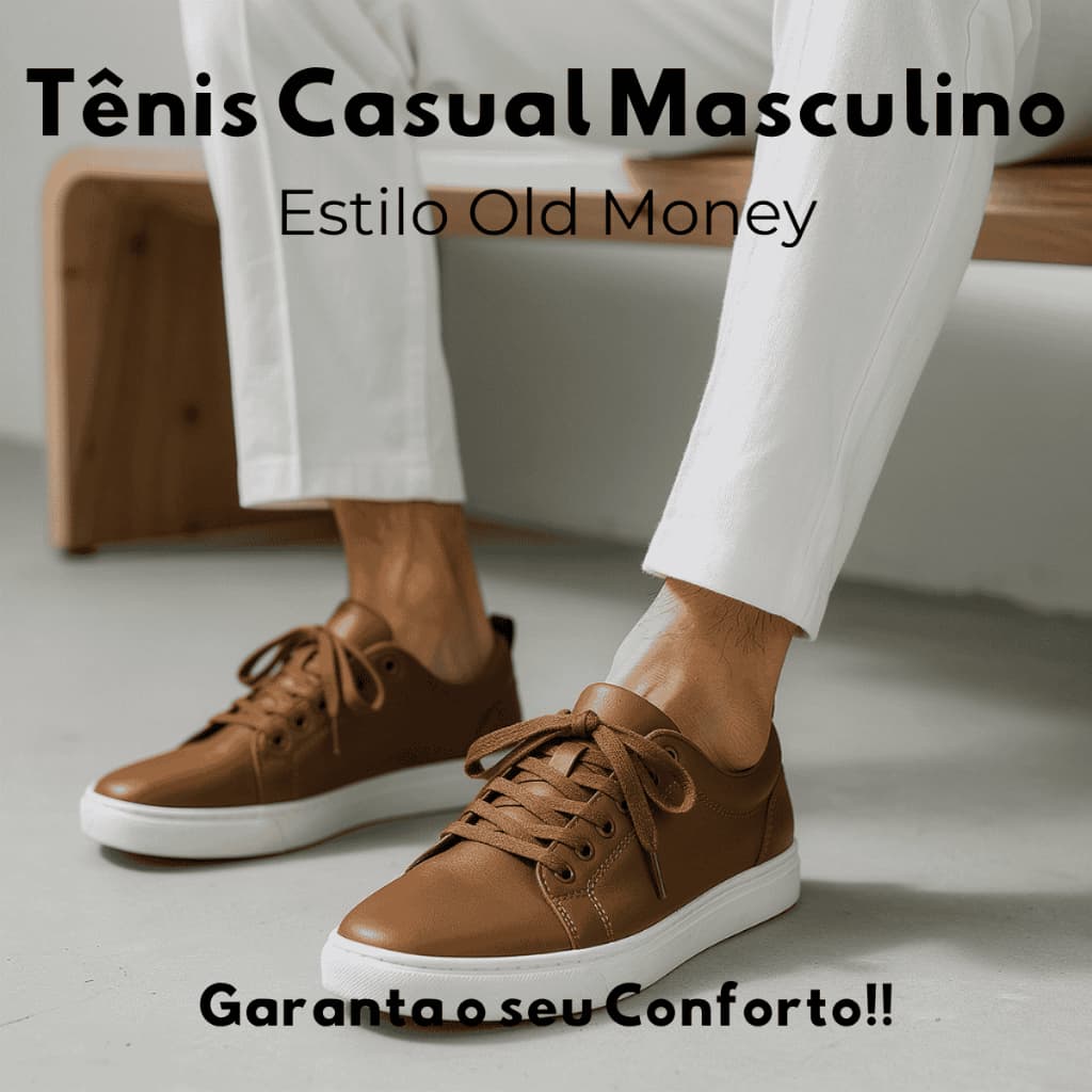 Tênis Sapatênis Masculino Casual Dia a Dia Urban Fashion Lazer - Promoção Envio