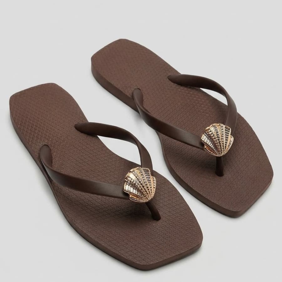 Chinelo Feminino Casual Rasteirinho Confortável Dia a Dia Sandália de Dedo Praia Leve Macio