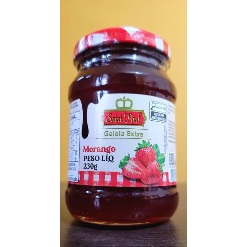 Geleia de MORANGO 🍓 Saint Paul Pote 1x230g uni.