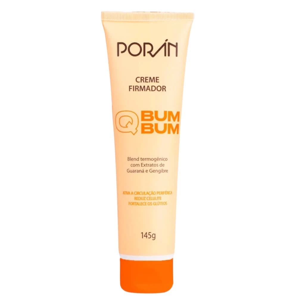 Creme Firmador Poran 145g: Ativa Circulação e Reduz Celulite