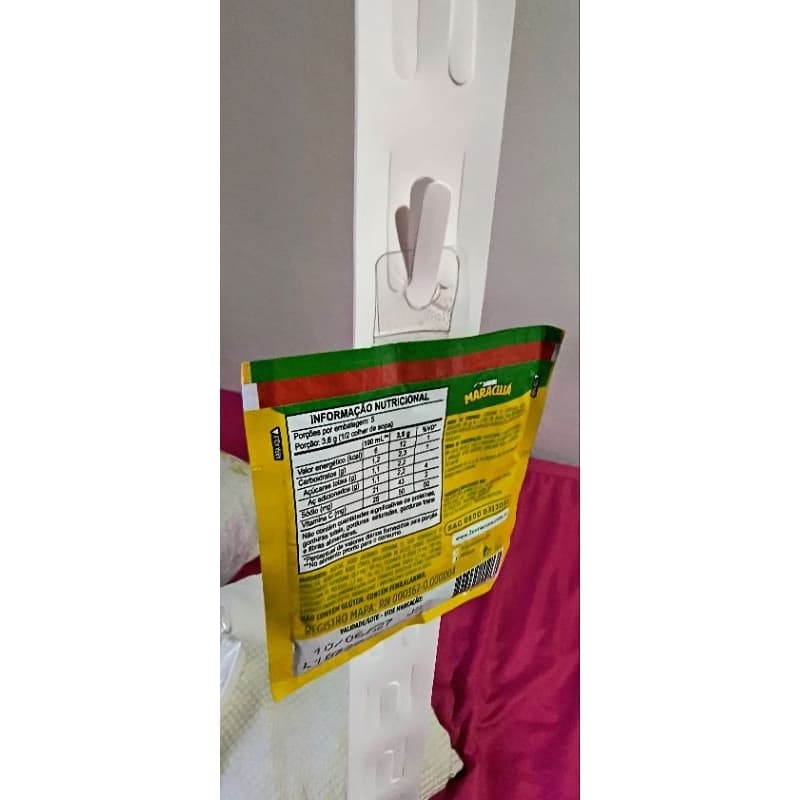 gancho fita clip strip/fita cross, é um material de  plástico utilizado no (Ponto de Venda)25 unidades