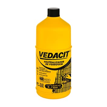 Neutralizador de Ferrugem Proteção Contro Corrosão 1L Vedacit