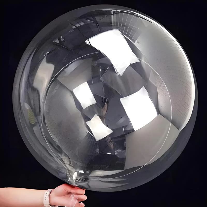 Balão Bubble Transparente Bobo "9"18" " 24"  Polegadas Balloon Cake