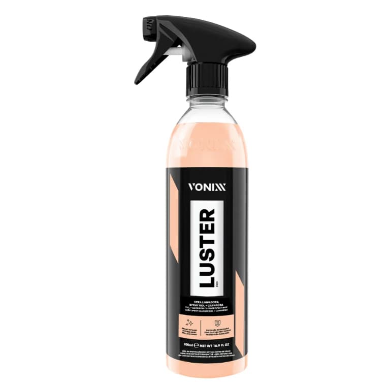 Luster 500ml Vonixx Cera Limpadora Alta Proteção E Brilho