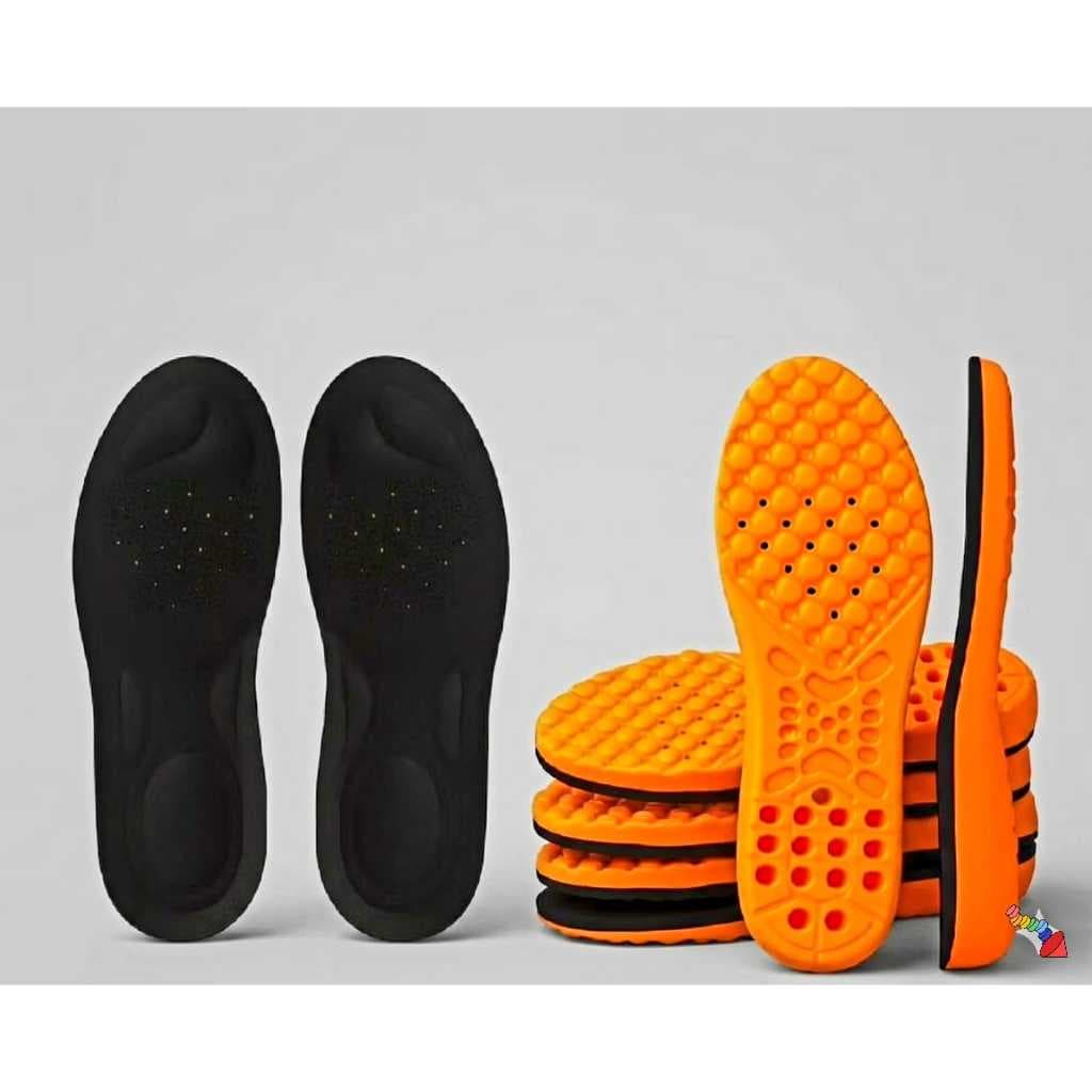 ​Kit 2 Pares Palmilha Ortopédica  P.U  Conforto Gel Anti-Impacto ...
