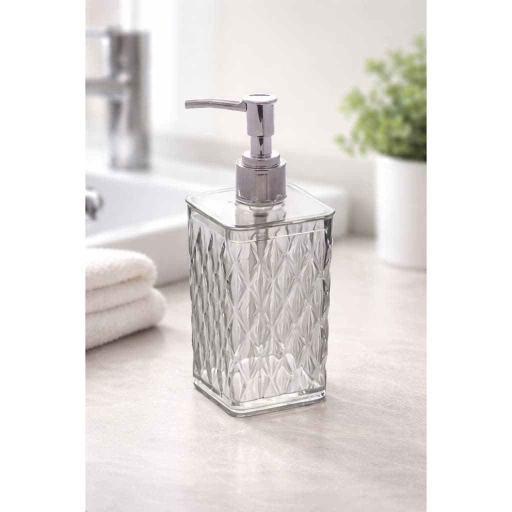Dispenser Sabonete Líquido 285ml Plasútil | Porta Sabonete Banheiro Lavabo Moderno 014220