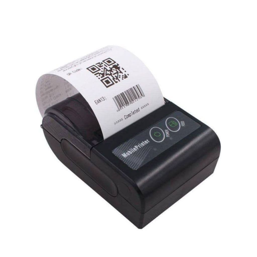Mini Impressora Via Bluetooth Portátil Térmica 58mm Compatível Com Androide.123