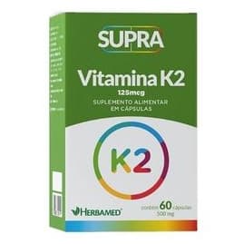 Supra Vitamina K2 com 60 Cápsulas Herbamed