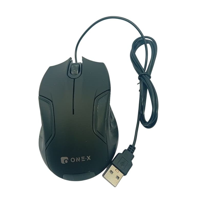 Mouse Com Fio ONE X JP-2512 USB 2.0/3.0 Compatível com WINDOWS, LINUX e MAC JP