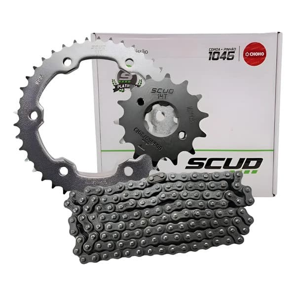 Kit Transmissão  Yamaha Fz 15 2022 Em Diante - Scud S/retentor