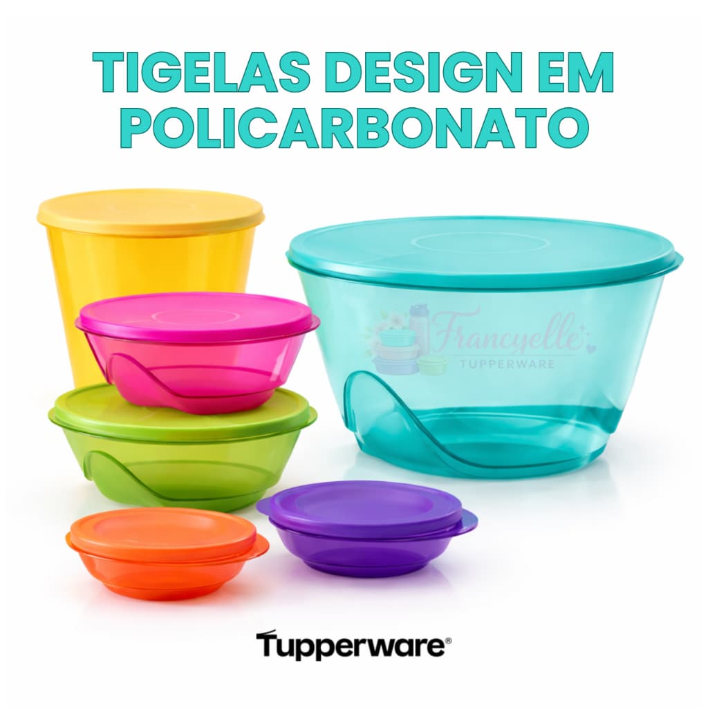 Tupperware Tigelas Design Em Policarbonato