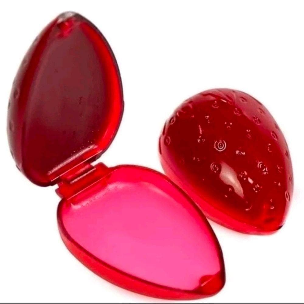 Batom Brilho Labial  Moranguinho com Aroma e Sabor de Morango 10g