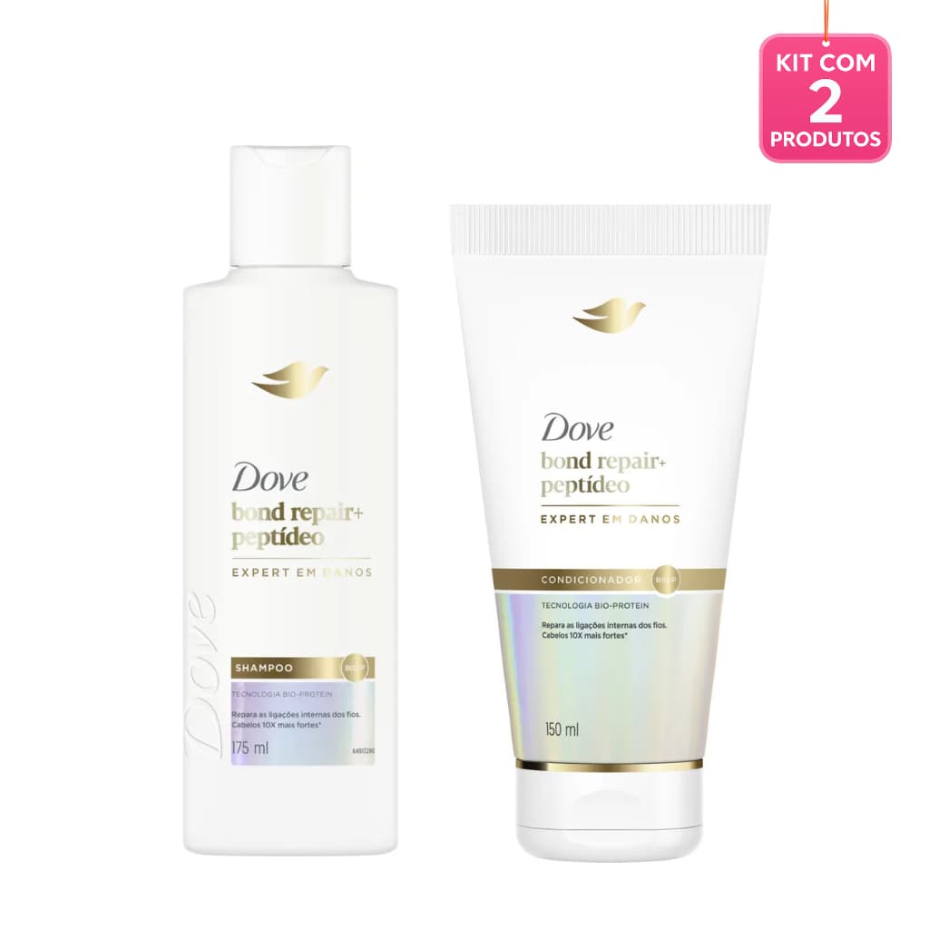 Kit Dove Bond Repair - Shampoo 175ml + Condicionador 150ml