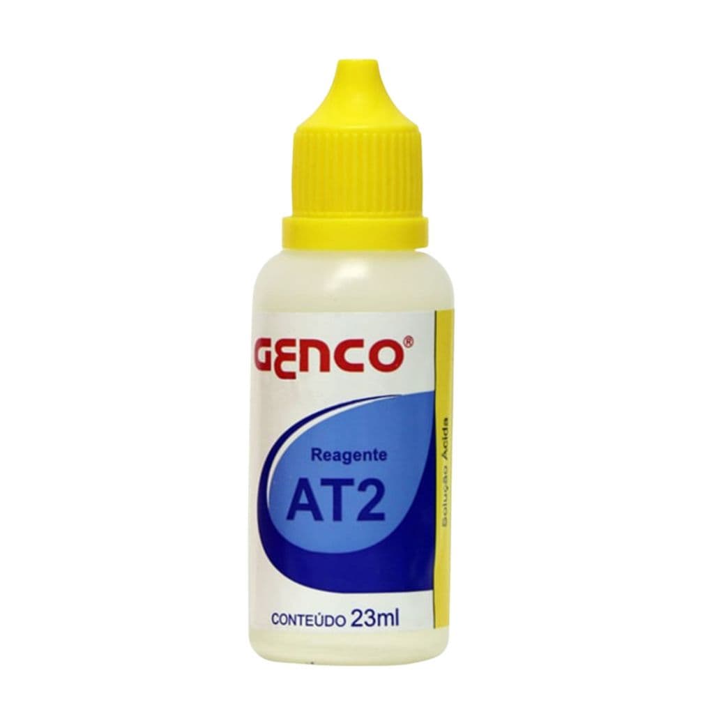 SOLUÇÃO REAGENTE DE REPOSIÇÃO AT2 23 ML GENCO PISCINA
