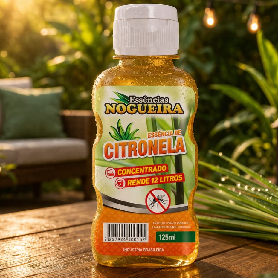 Essências Nogueira Limpador Perfumado 125ml Super Concentrado Aromatizador para Casa Cheirosa