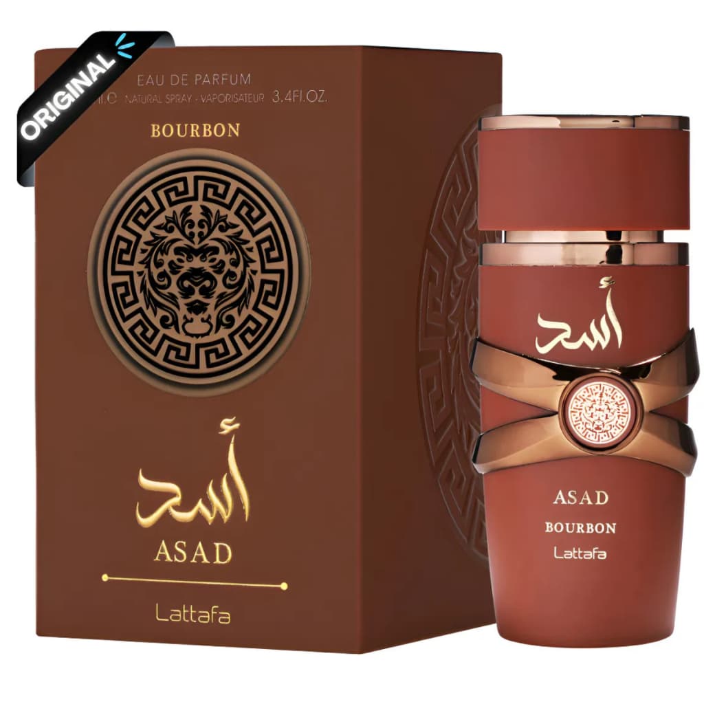 Perfume Asad Bourbon Lattafa 100ml Original Alta Fixação