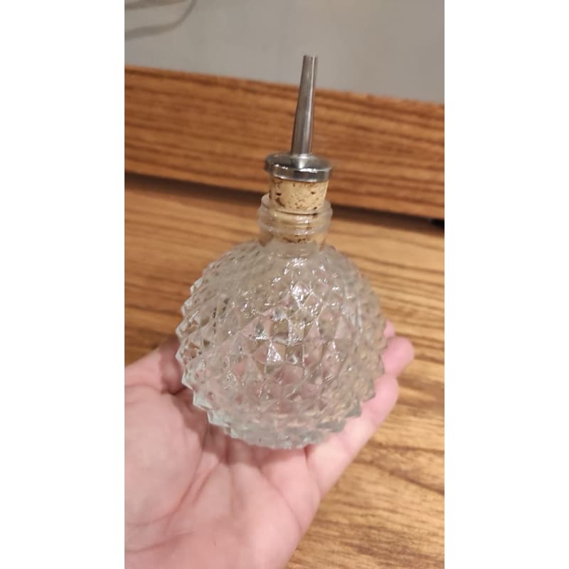mini dosador de Bebidas em Vidro Retrô