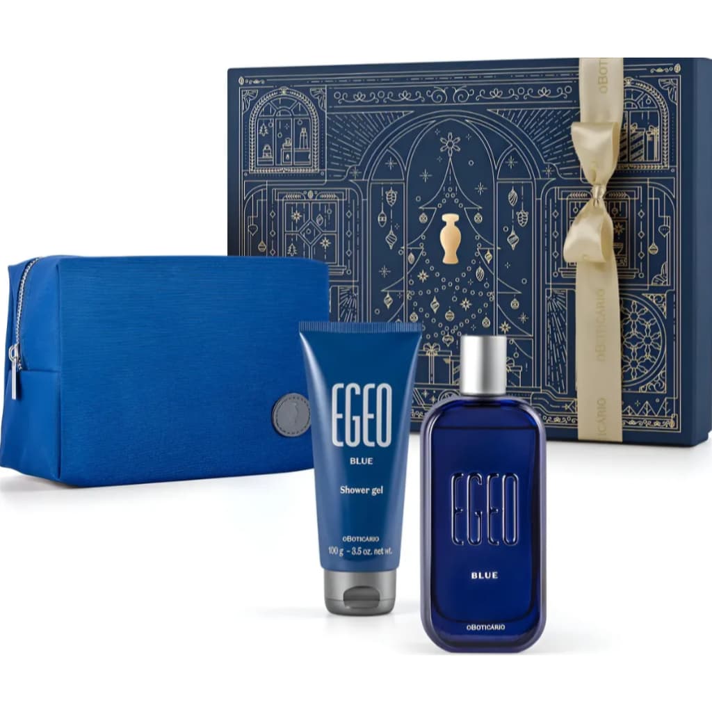 Kit Presente Egeo Blue o Boticário (3 itens)