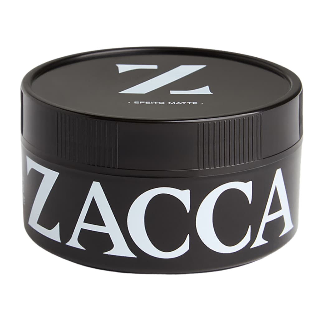 Cera Modeladora Efeito Seco Matte Zacca Alta Fixação 70g