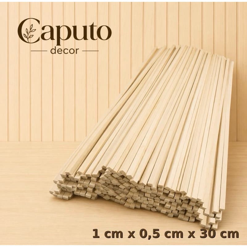 Kit 20 Ripas para artesanato 1cm x 0,5cm x 30cm Réguas para Ceramistas