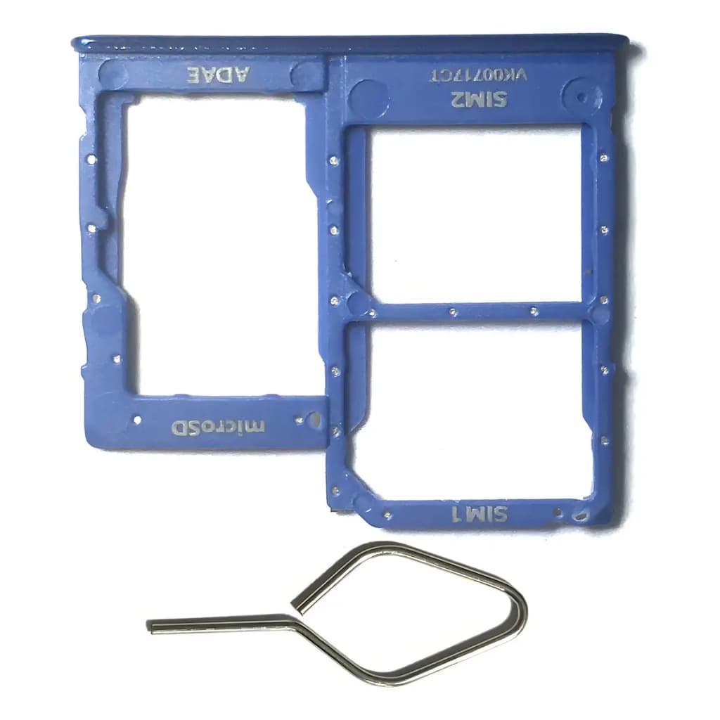 Gaveta Bandeja Chip Compatível Com Samsung Galaxy A31 A315f Cor Azul