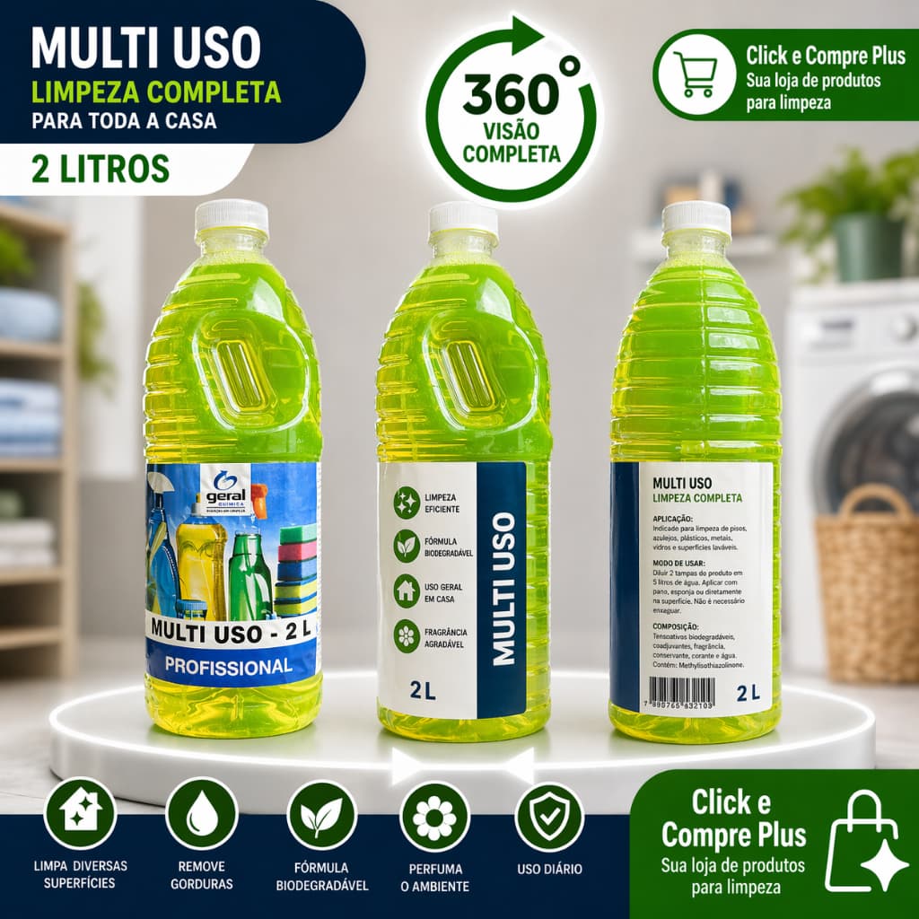 Mult Uso PROFISSIONAL 2 L Geral Química