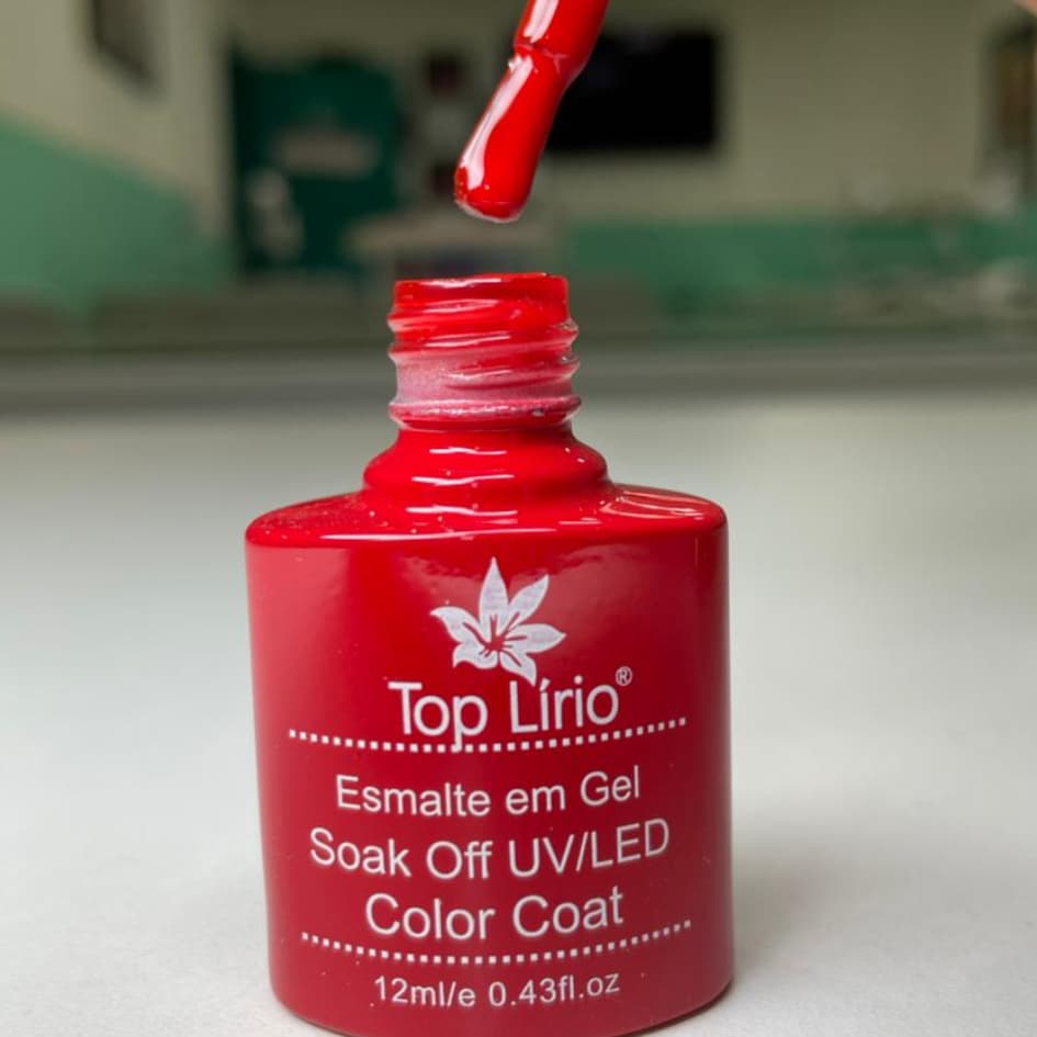 Esmalte em Gel Top Lírio Soak Off UV/LED 12ml Coleção A