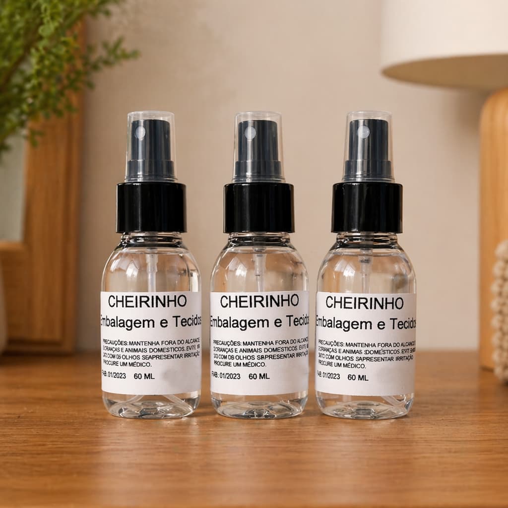 Cheirinho de Embalagem / Loja / Tecidos 60 ml