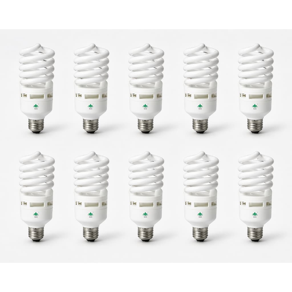Kit com 10 Lâmpadas Espiral 58W 127V 6400K T4